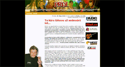 Desktop Screenshot of prdi.cz
